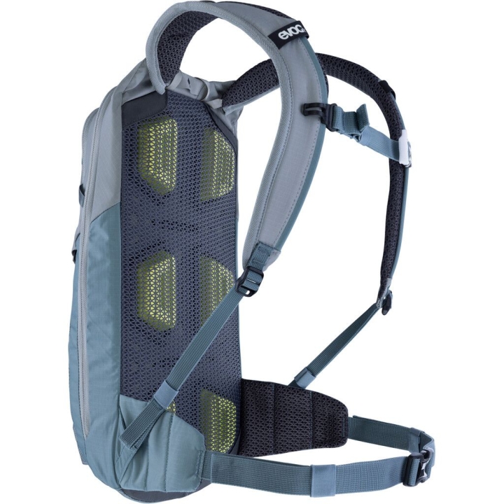 Evoc Stage 6 Rucksack stone/steel inkl. 2 l Trinkblase