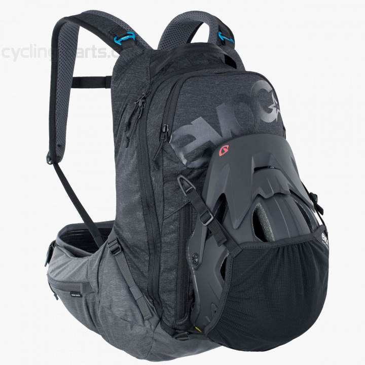 Evoc Trail Pro 16 Rucksack black-carbon grey