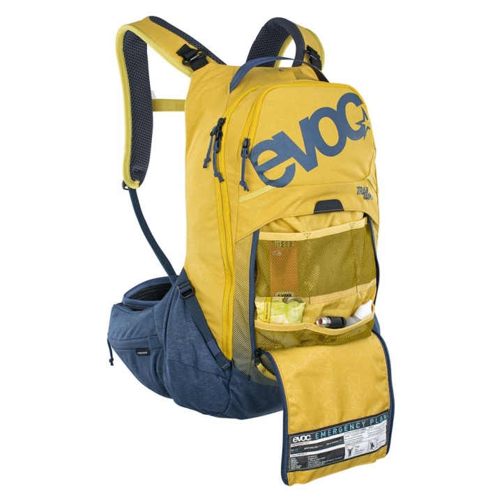 Evoc Trail Pro 16 Rucksack curry/denim