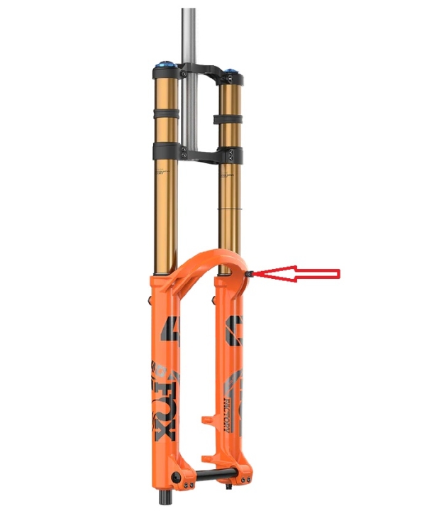 Better Bolts Fox 40 Grip X2 Federgabel Schrauben-Kit Titan black