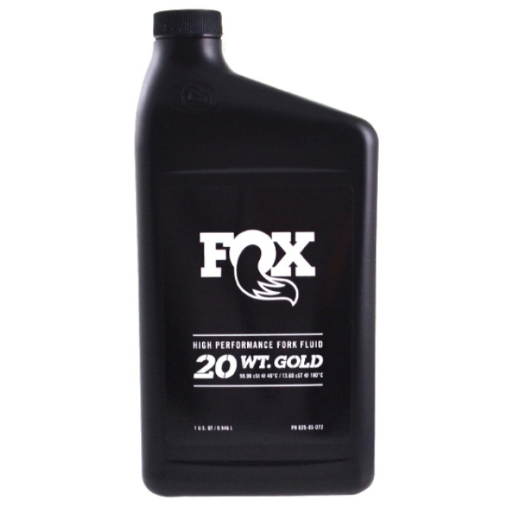 Fox High Performance Fork Fluid Gold 20WT 946ml