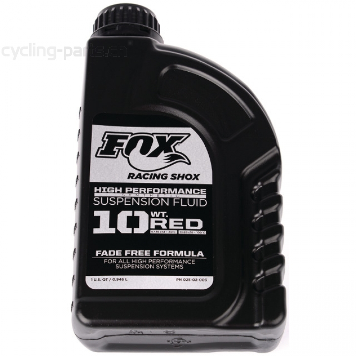 Fox High Performance Suspension Fluid 10 WT Red Dämpferöl