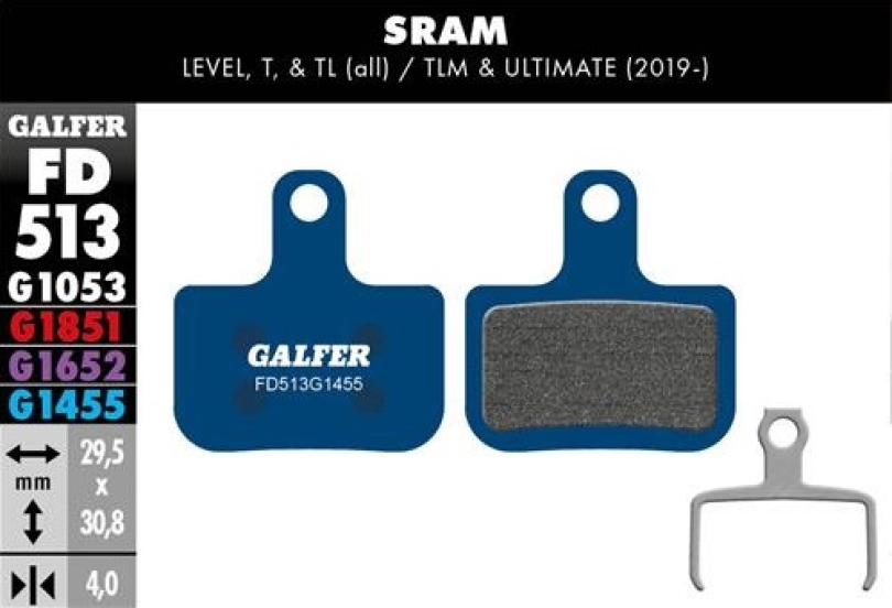 Galfer Road FD513 Sram Red AXS/Force AXS/Rival eTap AXS Bremsbeläge