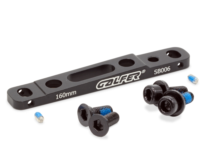 Galfer SB006 Flatmount Disc Adapter Vorderrad 140mm/160mm