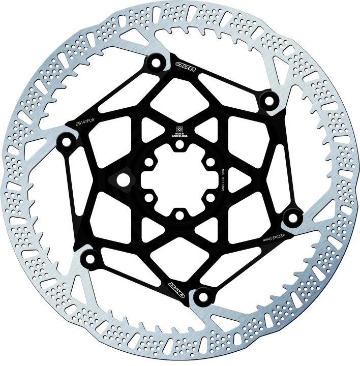 Galfer Shark EVO DB143FLW 6 Loch 223mm x 2.0mm black Bremsscheibe