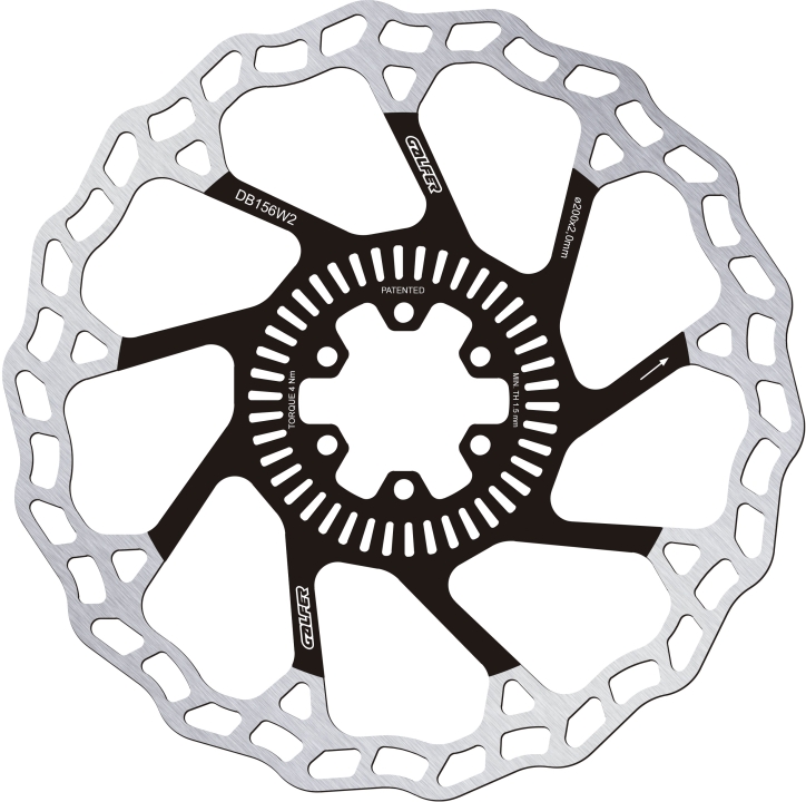 Galfer Wave DB156W2 Tone Wheel DJI Avinox 6 Loch 200mm x 2.0mm Bremsscheibe