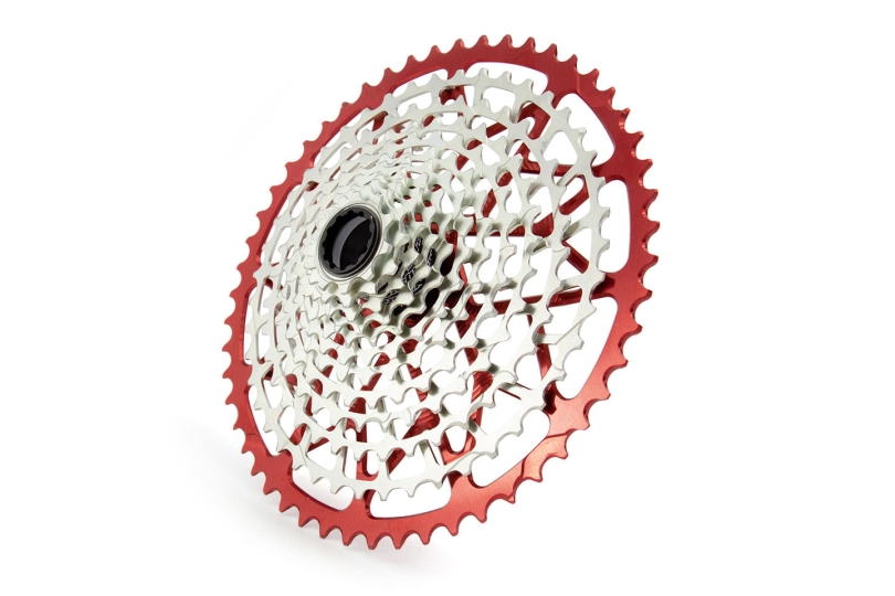 Garbaruk 12 fach Sram XD 10-52 red/silver Kassette