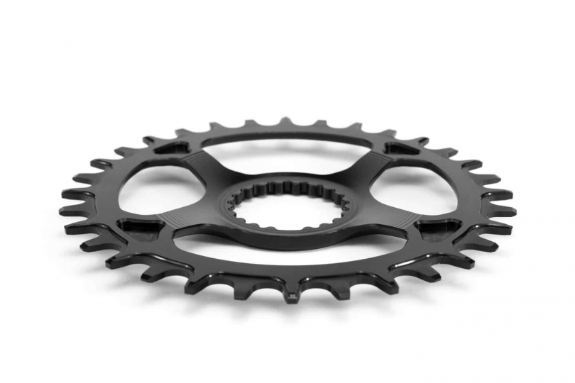 Garbaruk Shimano XTR M9100/XT M8100/SLX M7100/Deore M6100 Oval 30 Zähne black Kettenblatt