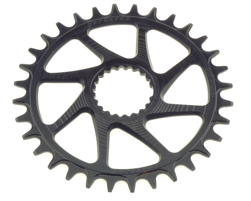 Garbaruk Shimano XT M8100/8120 SLX M7100/7120 Deore M6100 Round 32 Zähne black Kettenblatt