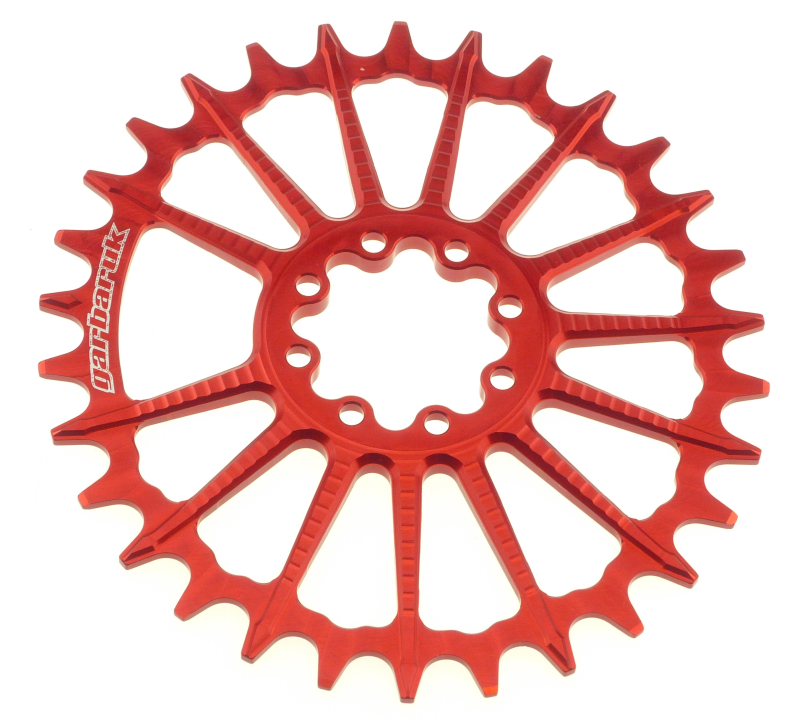 Garbaruk Sram Eagle/Eagle T-Type 8-bolt Oval Boost 32 Zähne red Kettenblatt