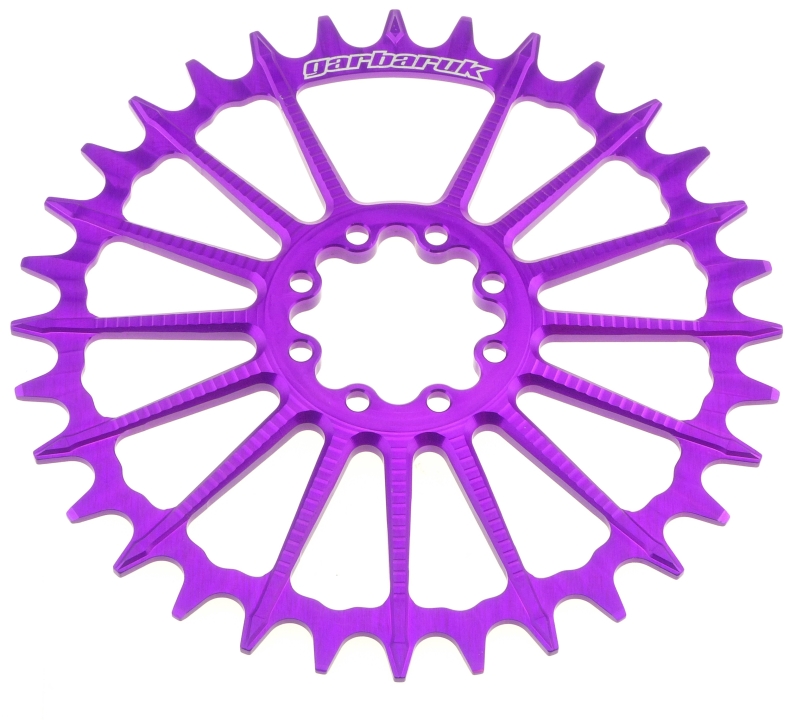 Garbaruk Sram Eagle/Eagle T-Type 8-bolt Round Boost 30 Zähne violet Kettenblatt
