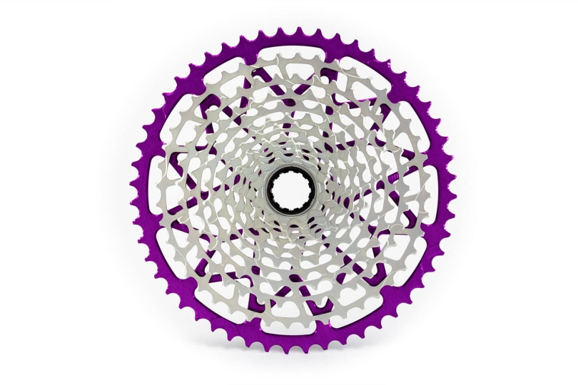 Garbaruk 12 fach Sram XD 10-52 purple/silver Kassette