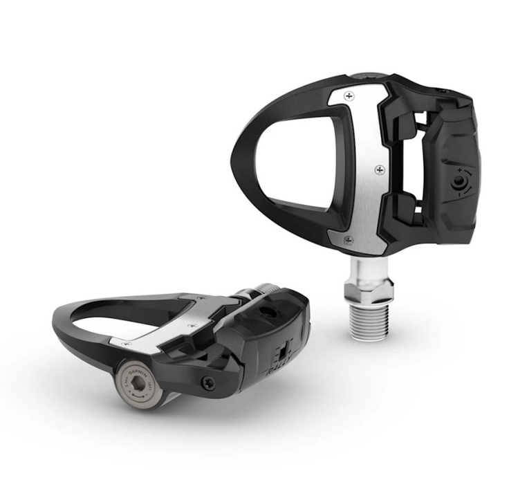 Garmin Rally RS110 Shimano SPD-SL Wattmess Pedalen mit einem Sensor
