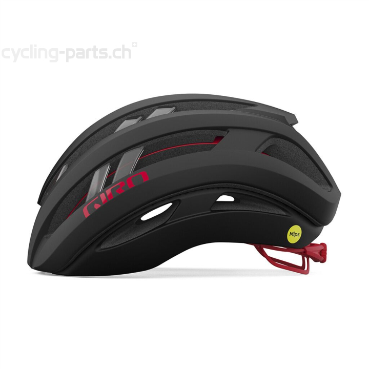 Giro Aries Spherical MIPS matte carbon/red S 51-55 cm Helm