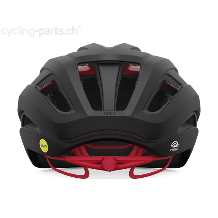 Giro Aries Spherical MIPS matte carbon/red S 51-55 cm Helm