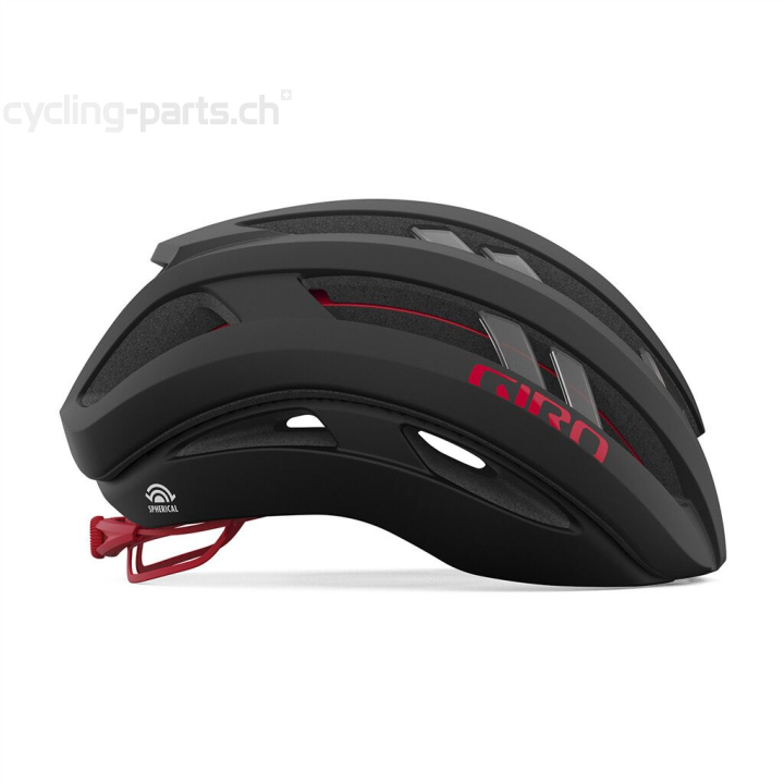 Giro Aries Spherical MIPS matte carbon/red S 51-55 cm Helm