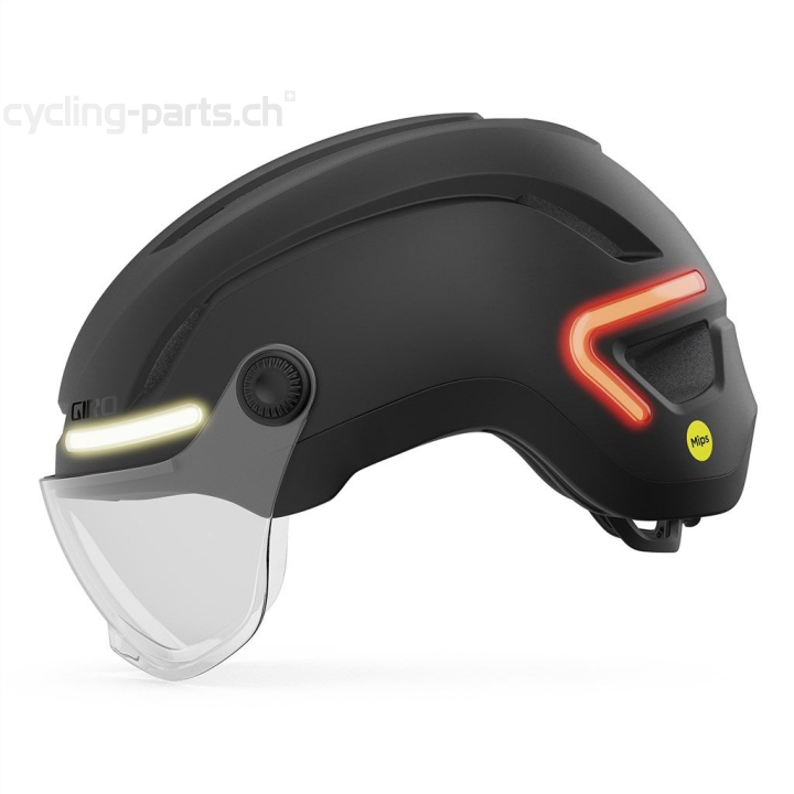 Giro Ethos LED Shield MIPS matte black S 51-55 cm Helm