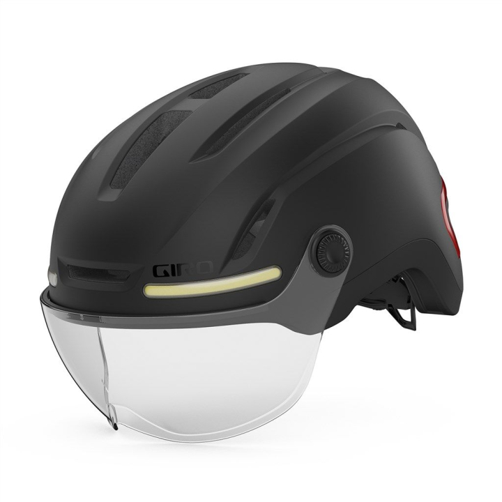 Giro Ethos LED Shield MIPS matte black S 51-55 cm Helm