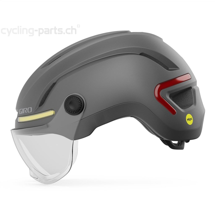 Giro Ethos LED Shield MIPS matte graphite M 55-59 cm Helm