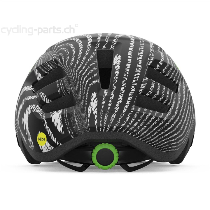 Giro Fixture II Youth MIPS matte black/white ripple 50-57 cm Helm