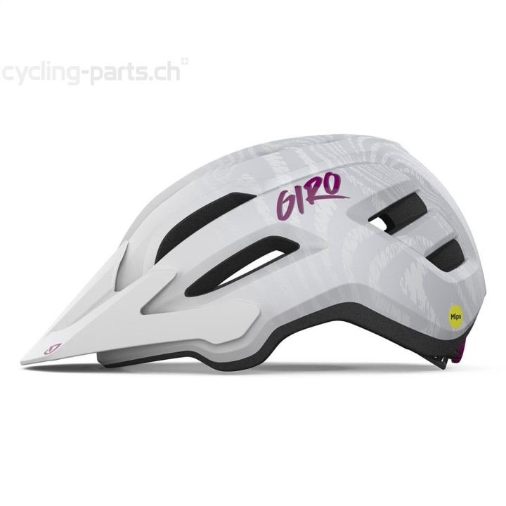 Giro Fixture II Youth MIPS matte white/pink ripple 50-57 cm Helm