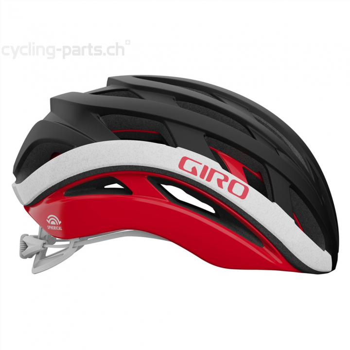 Giro Helios Spherical MIPS matte black red L 59-63 cm Helm