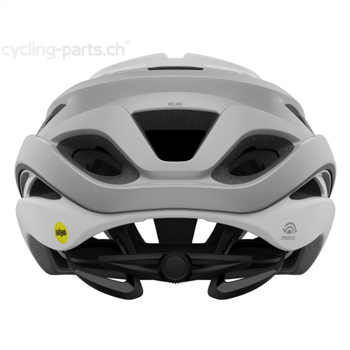 Giro Helios Spherical MIPS matte white-silver fade L 59-63 cm Helm