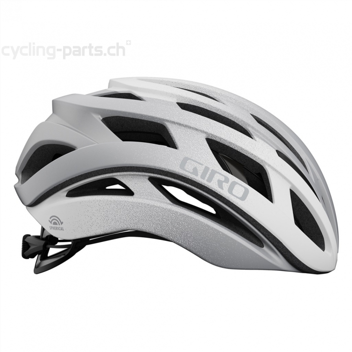 Giro Helios Spherical MIPS matte white-silver fade L 59-63 cm Helm