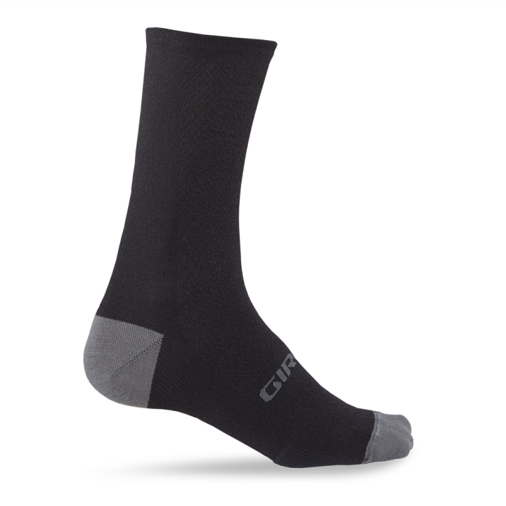 Giro HRC+ Merino black/charcoal Socken