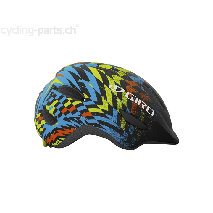 Giro Scamp matte black check fade S 49-53 cm Kinderhelm