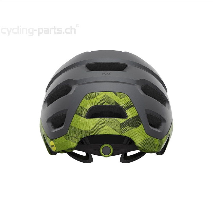Giro Source MIPS matte metallic black/ano lime L 59-63 cm Helm