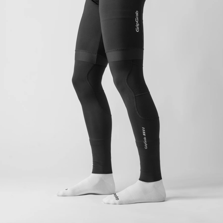 GripGrab AquaRepel 2 Water-Resistant Leg Warmers black