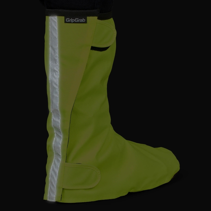 GripGrab DryFoot 2 Waterproof Everyday Shoe Covers yellow hi-vis