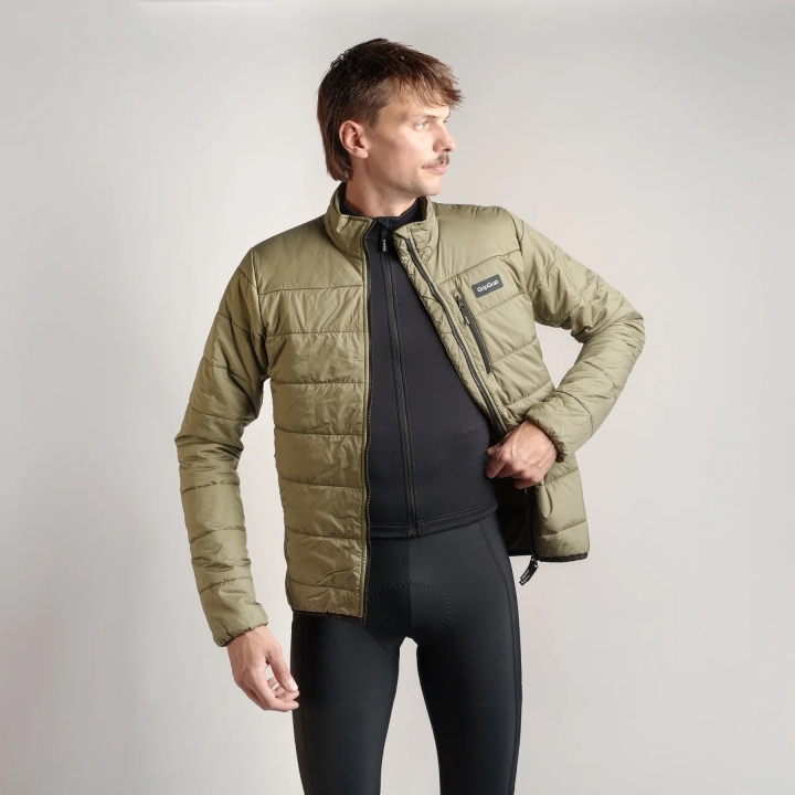 GripGrab EXPLR Insulated Jacket olive green