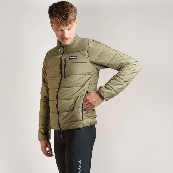GripGrab EXPLR Insulated Jacket olive green