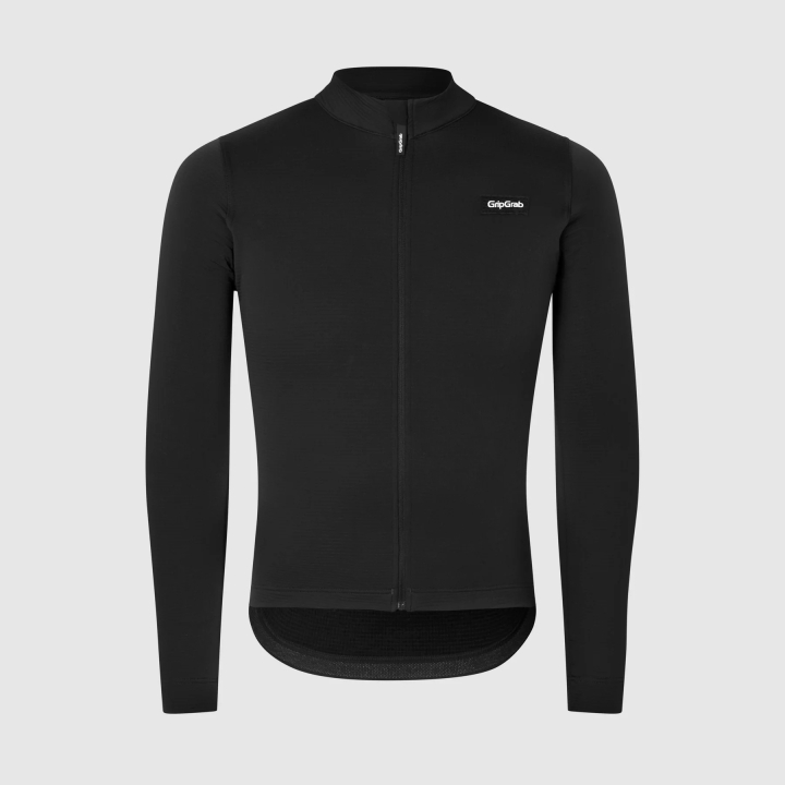 GripGrab EXPLR Merinotech Thermal Long Sleeve Jersey black