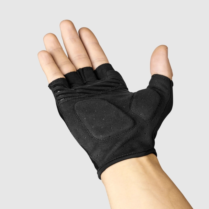 GripGrab EXPLR Padded Short Finger Summer Handschuhe black