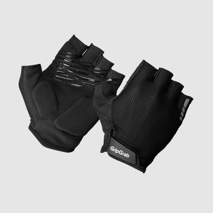 GripGrab EXPLR Padded Short Finger Summer Handschuhe black