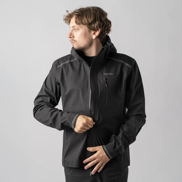 GripGrab EXPLR Waterproof Lightweight Jacket black