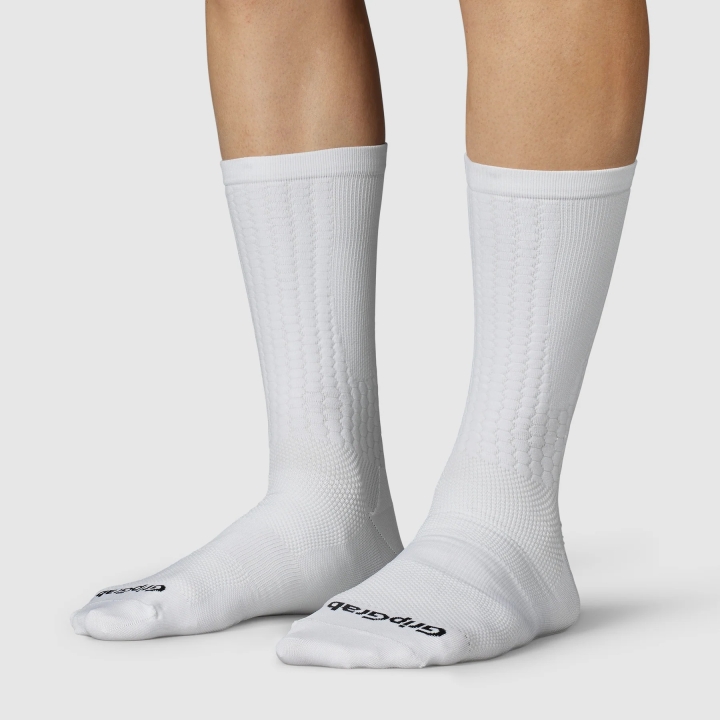 GripGrab FastStream Aero Cycling Socken white