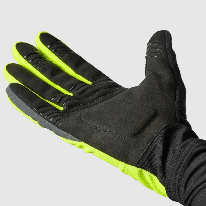 GripGrab Hurricane 2 Windproof Spring-Autumn Gloves yellow hi-vis
