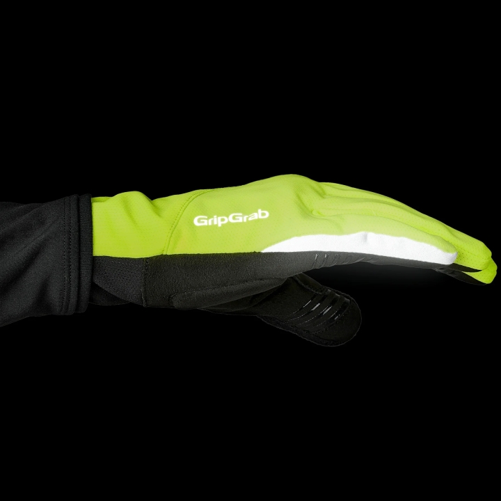 GripGrab Hurricane 2 Windproof Spring-Autumn Gloves yellow hi-vis