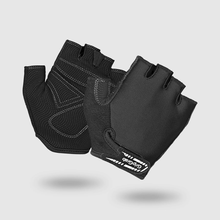 GripGrab Kids' X-Trainer Short Finger Summer Handschuhe black