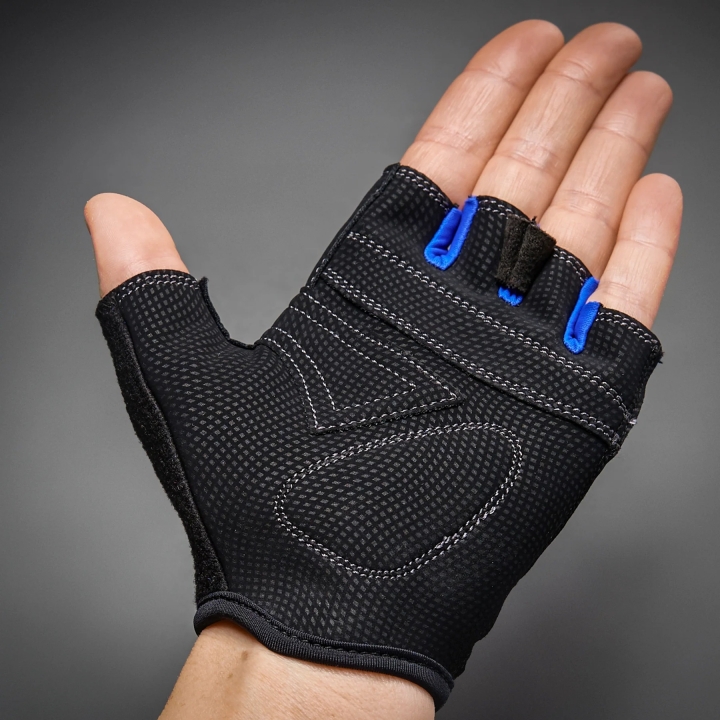 GripGrab Kids' X-Trainer Short Finger Summer Handschuhe blue