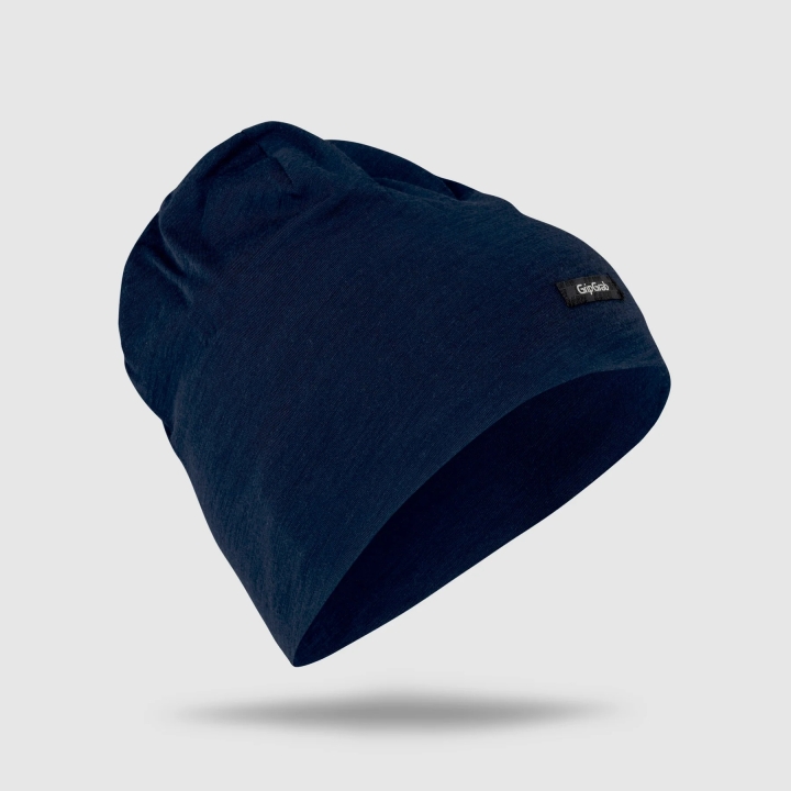 GripGrab Merino Blend Lightweight Beanie navy blue