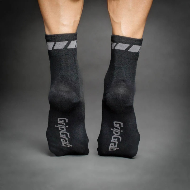GripGrab Merino Regular Cut Socken black 3-Pack