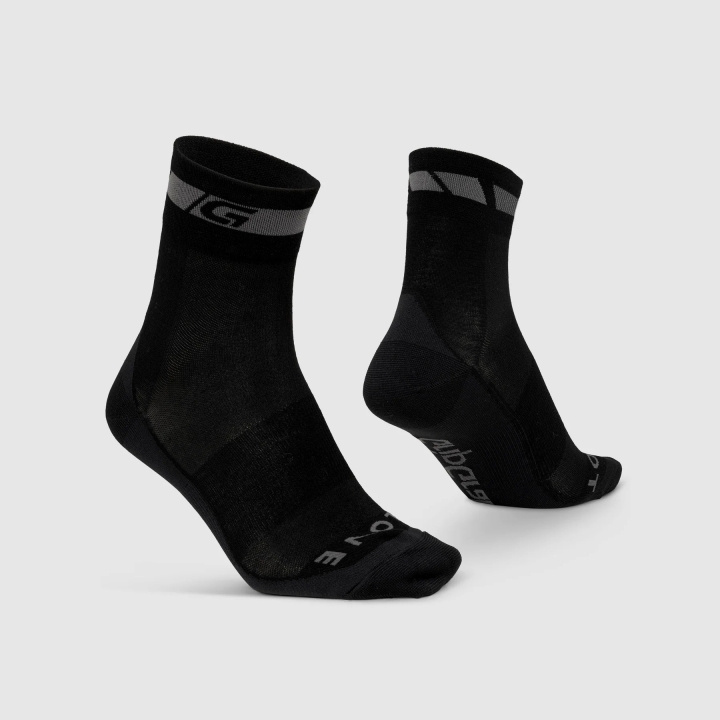 GripGrab Merino Regular Cut Socken black 3-Pack
