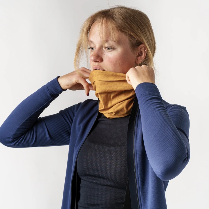 GripGrab Multifunctional Neck Warmer mustard yellow