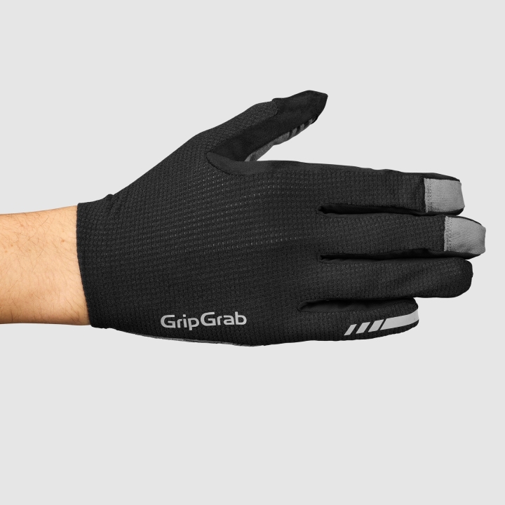 GripGrab PACR InsideGrip™ Full Finger Summer Handschuhe black