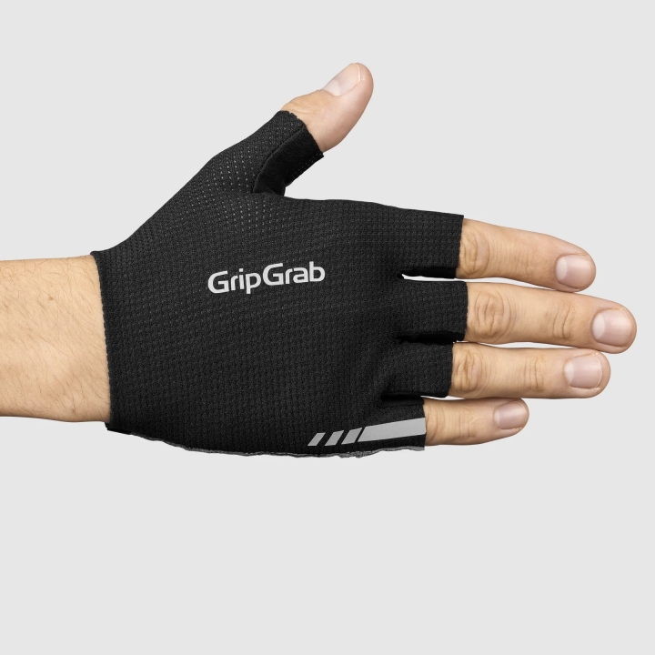GripGrab PACR InsideGrip™ Short Finger Summer Handschuhe black
